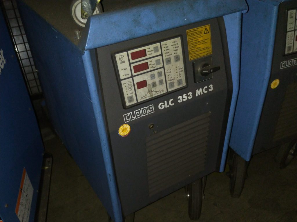 CLOOS unidad de soldadura GLC 353 MC3 arco pulsado – used-industry.com